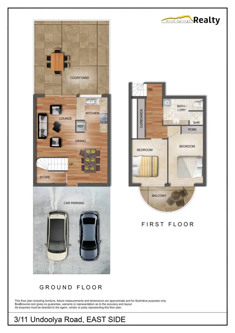 Floorplan of Homely unit listing, 3/11 Undoolya Road, East Side NT 870