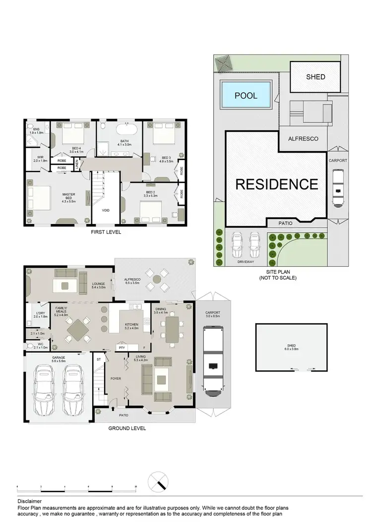 Floorplan of Homely house listing, 7 Gannet Place, Acacia Gardens NSW 2763
