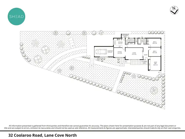 Floorplan of Homely house listing, 32 Coolaroo Road, Lane Cove NSW 2066