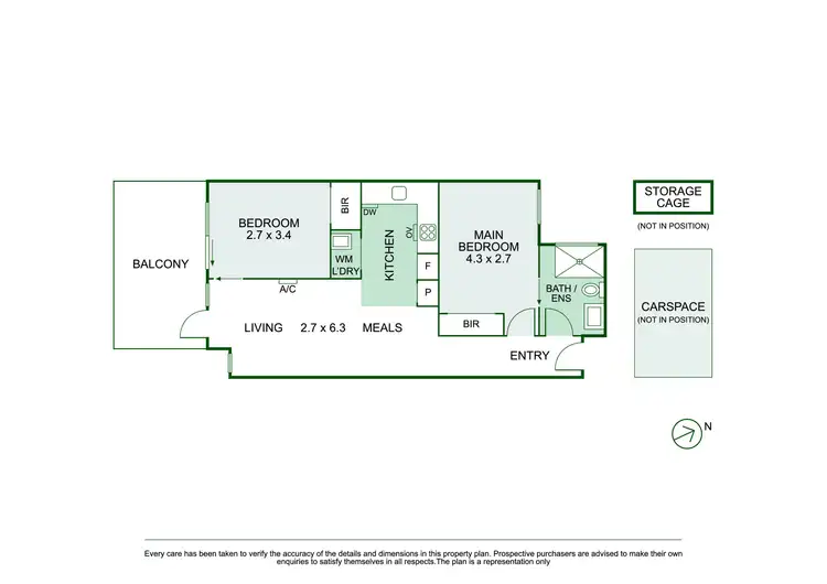 Floorplan of Homely apartment listing, 204/33 James Street, Prahran VIC 3181