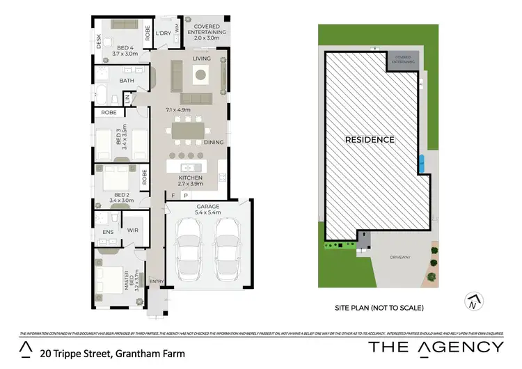 Floorplan of Homely house listing, 20 Trippe (Grantham Farm) Street, Riverstone NSW 2765