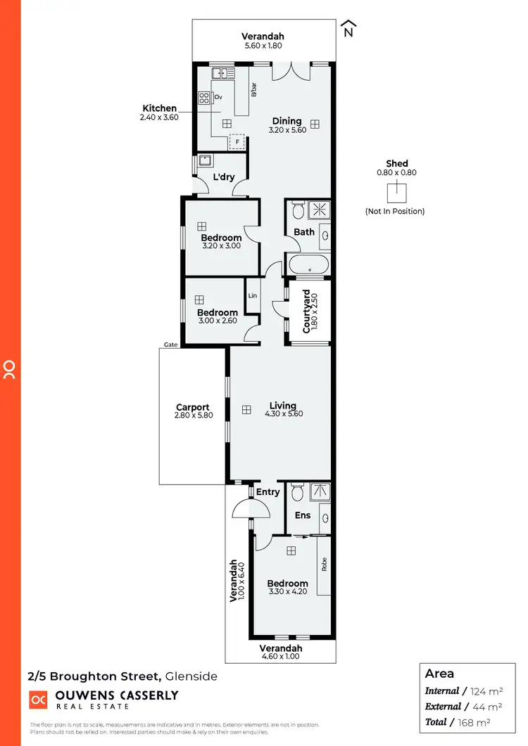 Floorplan of Homely house listing, 2/5 Broughton Street, Glenside SA 5065