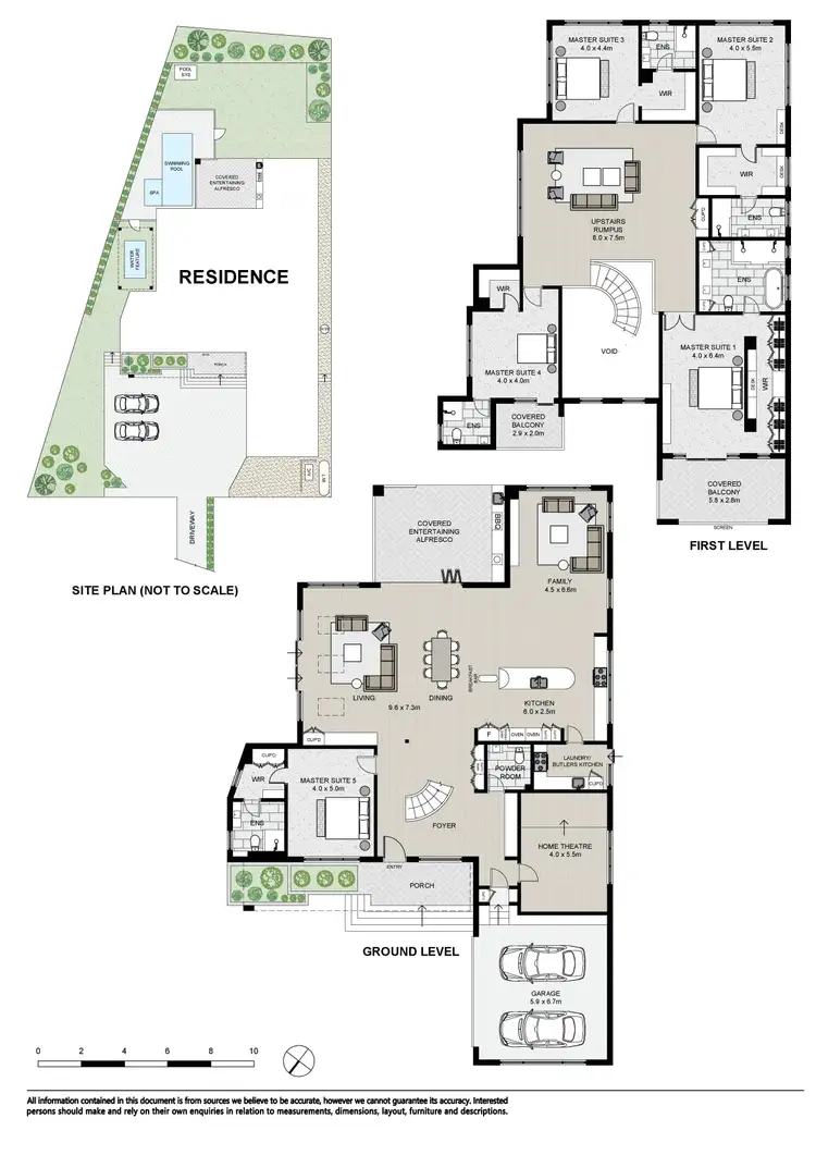 Floorplan of Homely house listing, 6 Bennett Place, Castle Hill NSW 2154