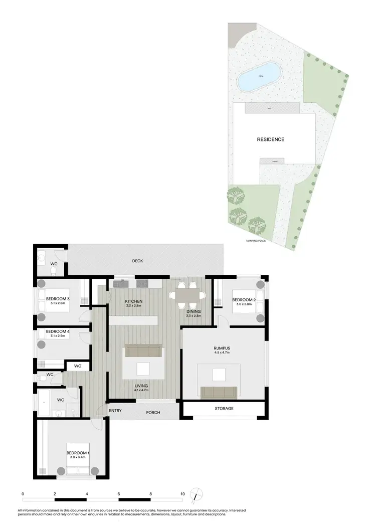 Floorplan of Homely house listing, 11 Manning Place, Seven Hills NSW 2147