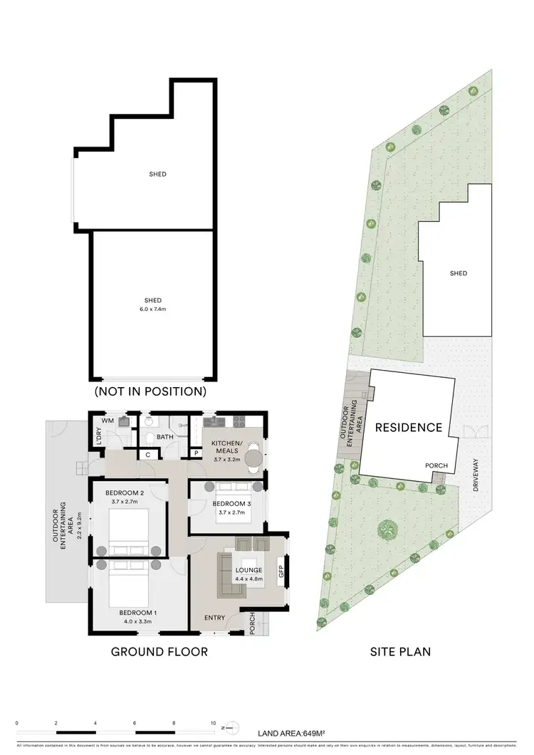 Floorplan of Homely house listing, 42 Robin Avenue, Norlane VIC 3214
