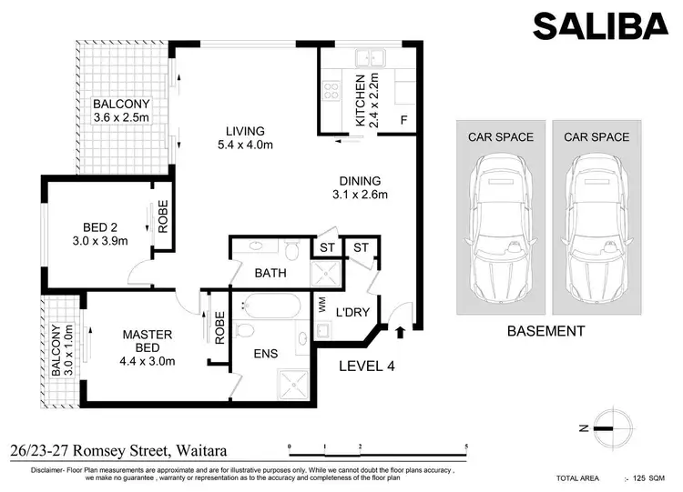 Floorplan of Homely unit listing, 26/23-27 Romsey Street, Waitara NSW 2077