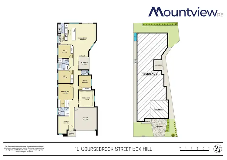 Floorplan of Homely house listing, 10 Coursebrook Street, Box Hill NSW 2765