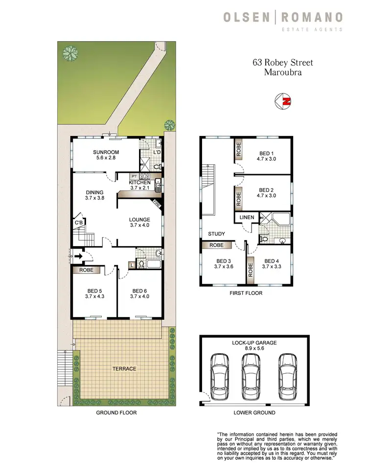 Floorplan of Homely house listing, 63 Robey Street, Maroubra NSW 2035