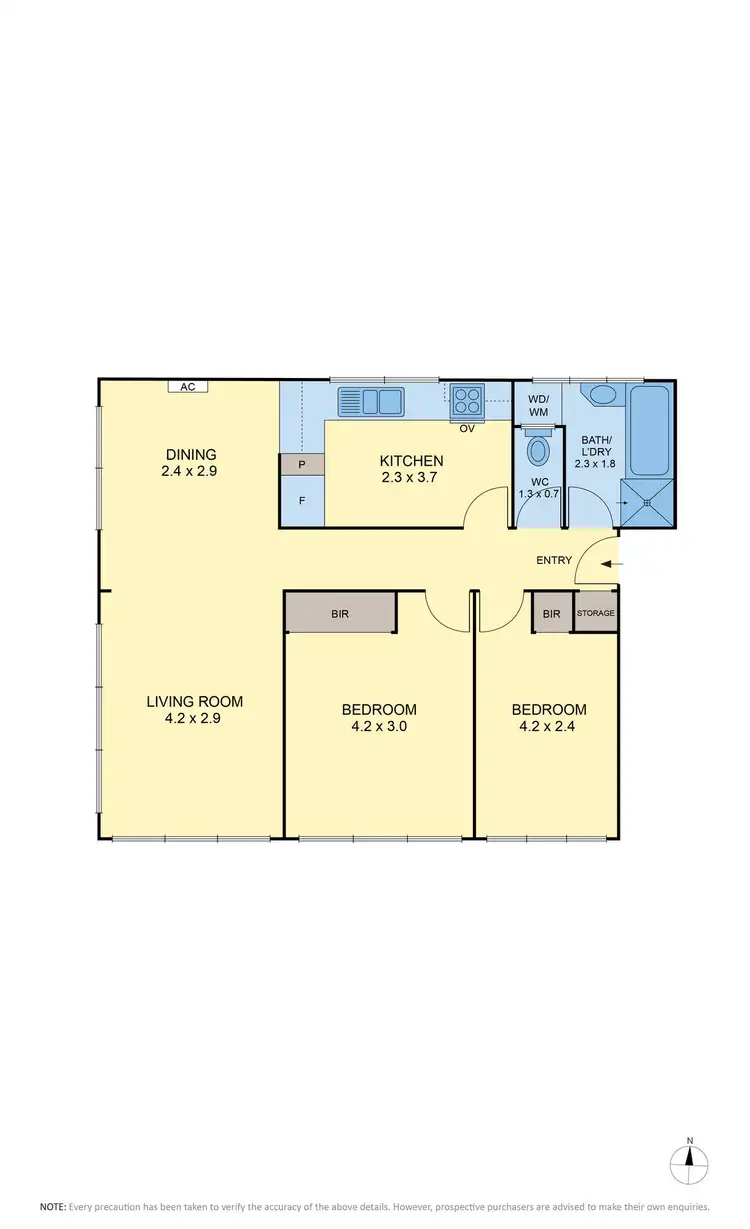 Floorplan of Homely apartment listing, 3/104 Westbury Street, Balaclava VIC 3183