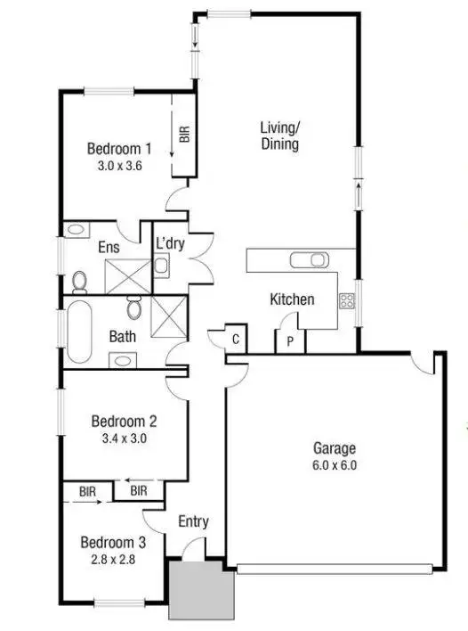 Floorplan of Homely house listing, 45 Yass Circuit, Kelso QLD 4815