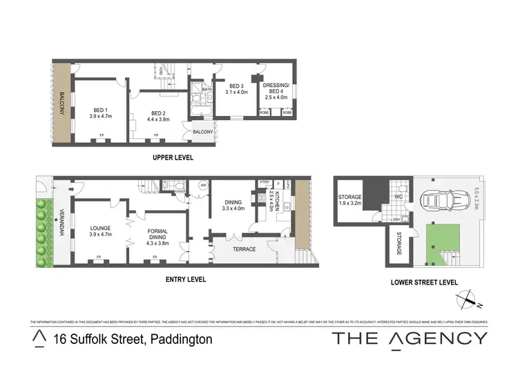 Floorplan of Homely house listing, 16 Suffolk Street, Paddington NSW 2021