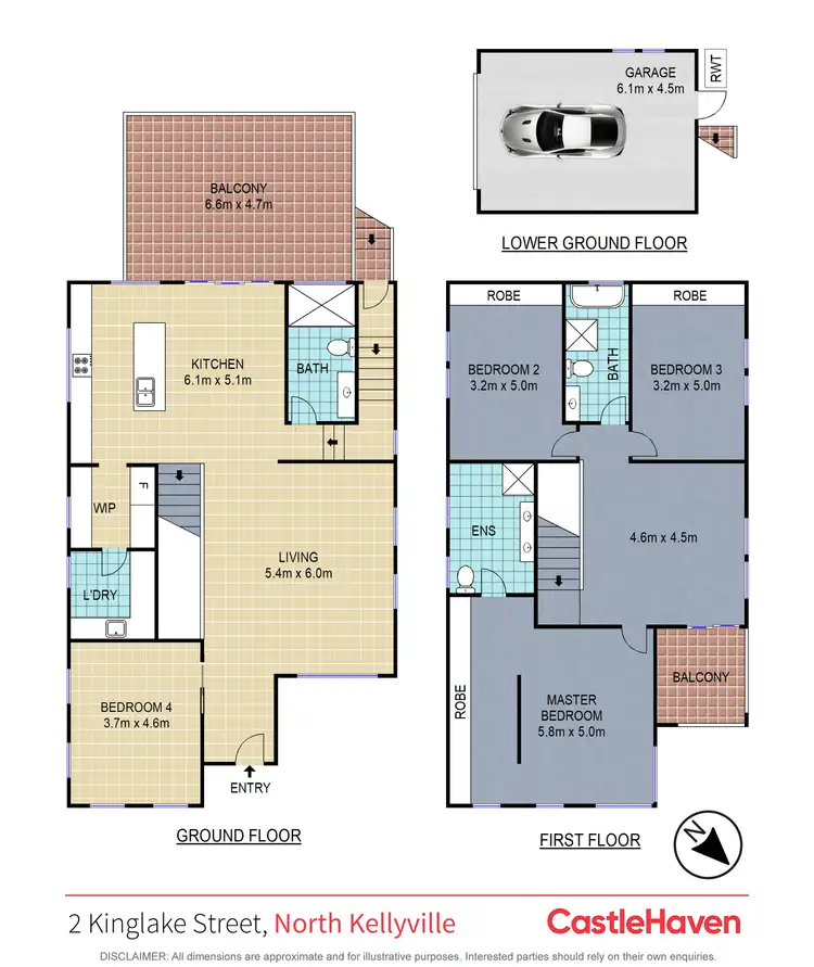 Floorplan of Homely house listing, 2 Kinglake Street, North Kellyville NSW 2155