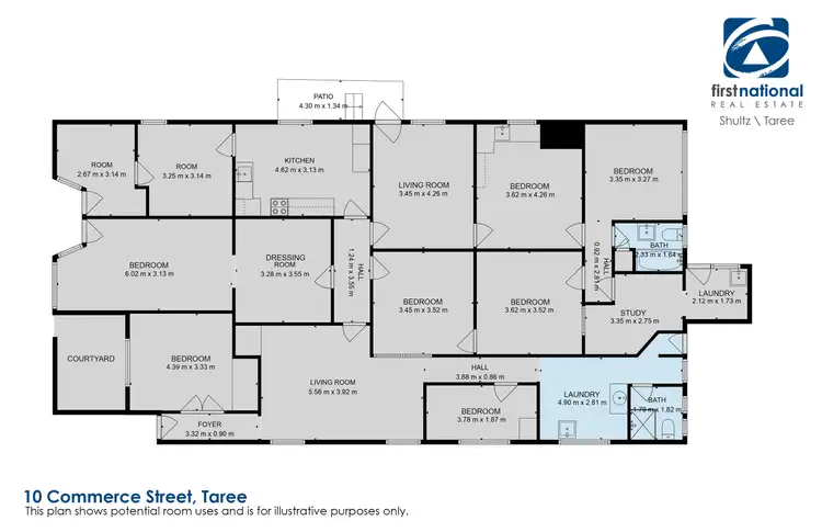 Floorplan of Homely house listing, 10 Commerce Street, Taree NSW 2430