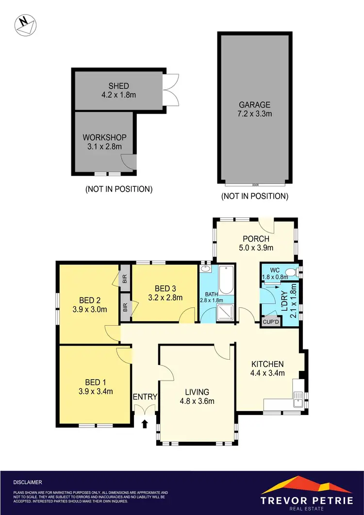 Floorplan of Homely house listing, 103 Leith Street, Redan VIC 3350