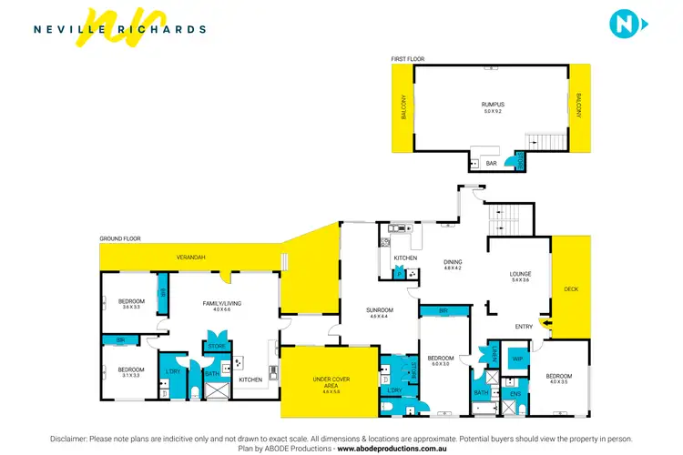 Floorplan of Homely house listing, 36 Clarke Street, Portarlington VIC 3223