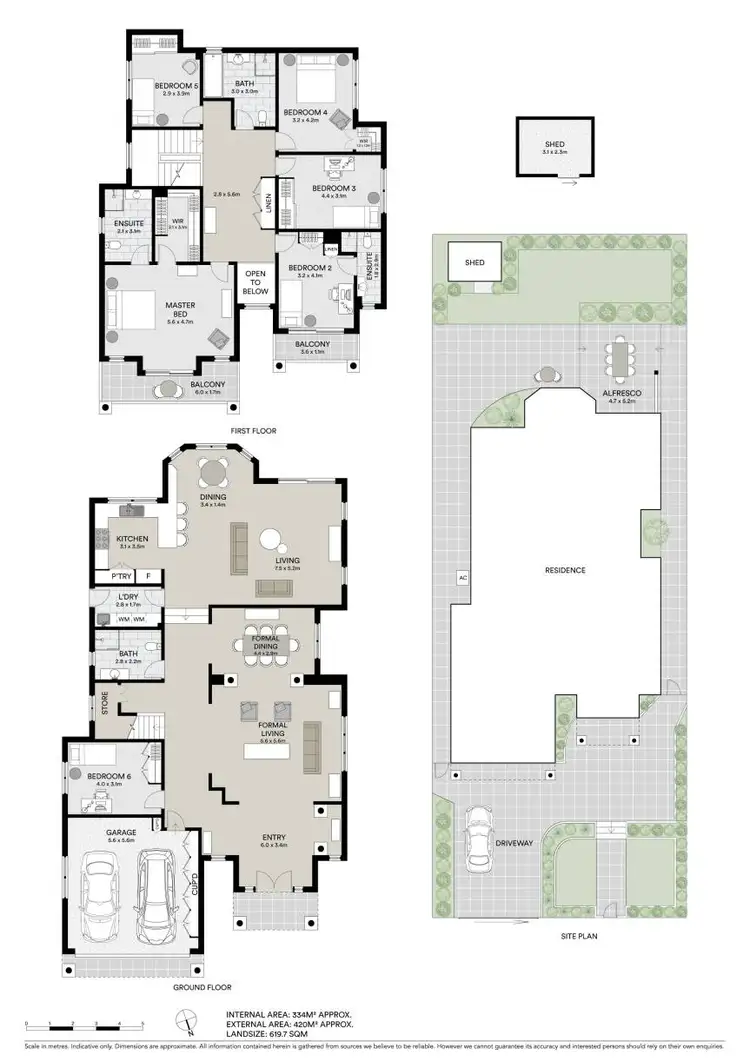 Floorplan of Homely house listing, 6 Ravenna Street, Strathfield NSW 2135