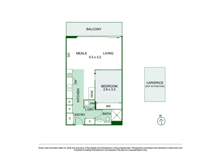 Floorplan of Homely apartment listing, 303/201 High Street, Prahran VIC 3181