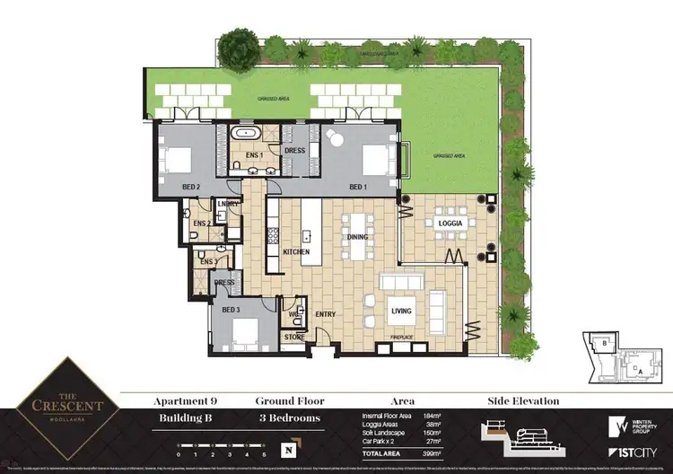 Floorplan of Homely apartment listing, 9/12 Wallaroy Crescent, Woollahra NSW 2025