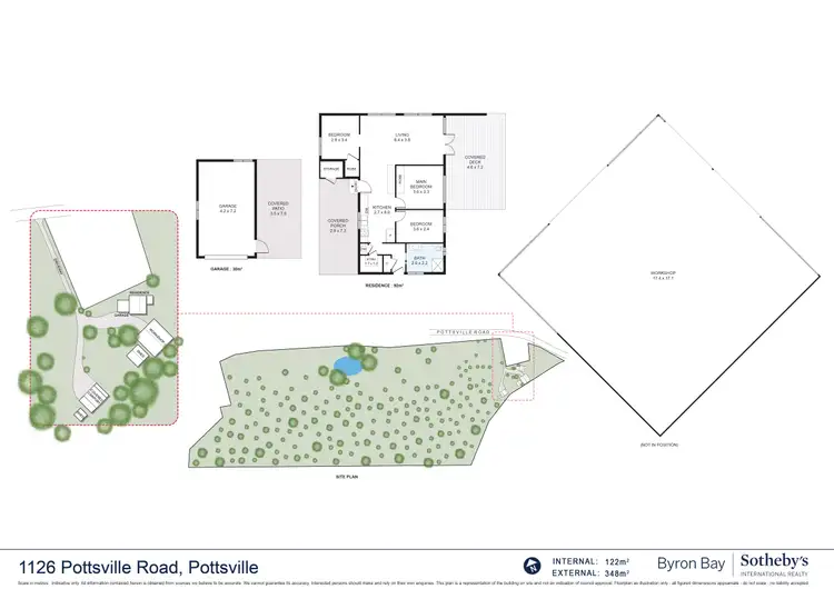 Floorplan of Homely land listing, 1126 Pottsville Road, Pottsville NSW 2489