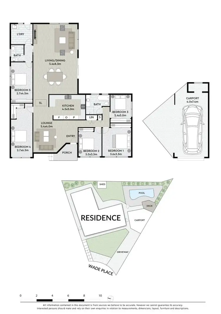Floorplan of Homely house listing, 6 Wade Place, Kings Langley NSW 2147