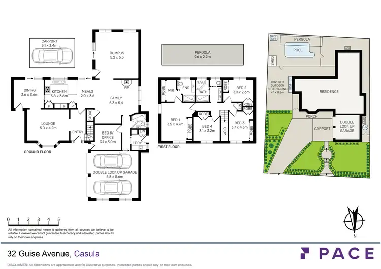 Floorplan of Homely house listing, 32 Guise Avenue, Casula NSW 2170