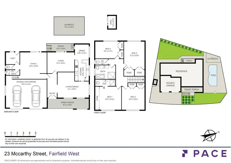Floorplan of Homely house listing, 23 McCarthy Street, Fairfield West NSW 2165