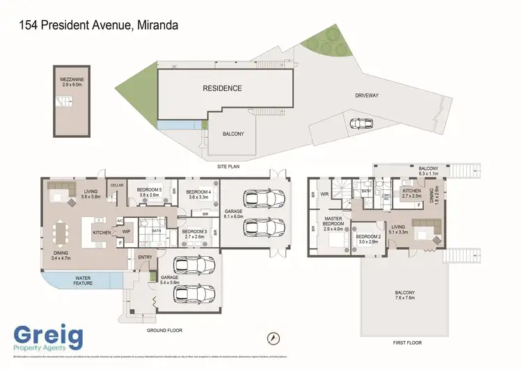 Floorplan of Homely house listing, 154 President Avenue, Miranda NSW 2228