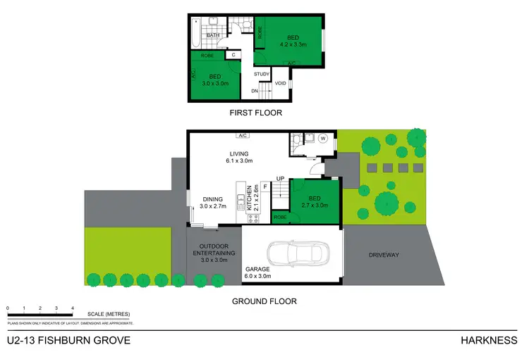 Floorplan of Homely unit listing, 2/13 Fishburn Grove, Harkness VIC 3337