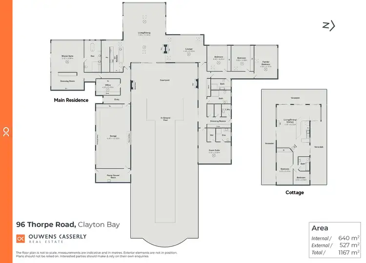 Floorplan of Homely house listing, 96 & 176 Thorpe Road, Clayton Bay SA 5256