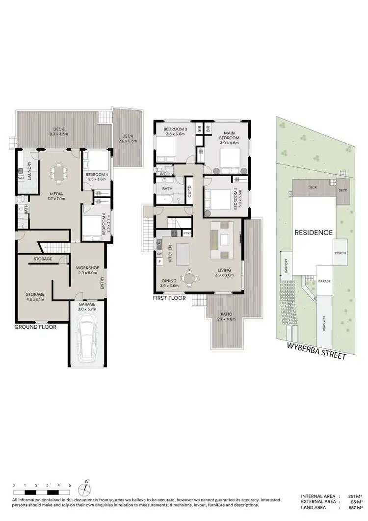 Floorplan of Homely house listing, 57 West Wyberba Street, Tugun QLD 4224