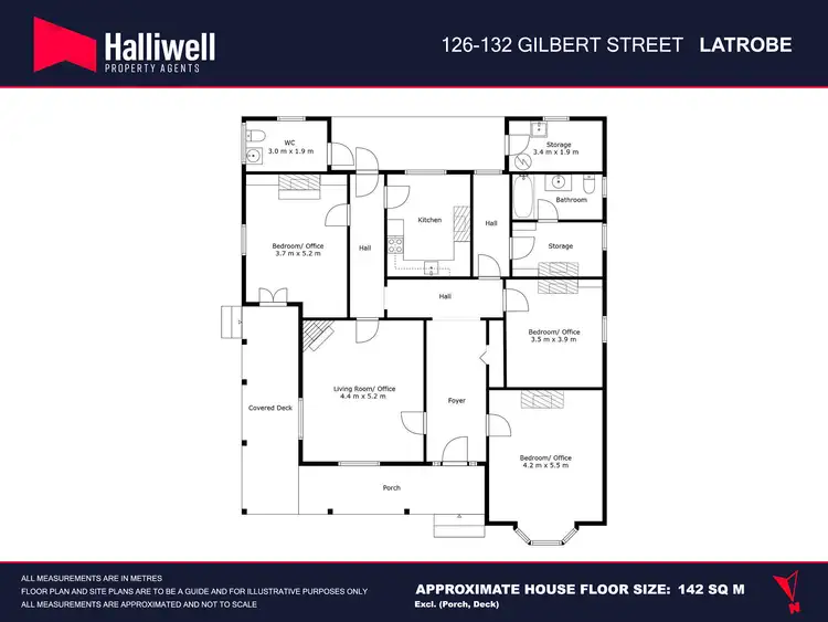 Floorplan of Homely house listing, 126-132 Gilbert Street, Latrobe TAS 7307