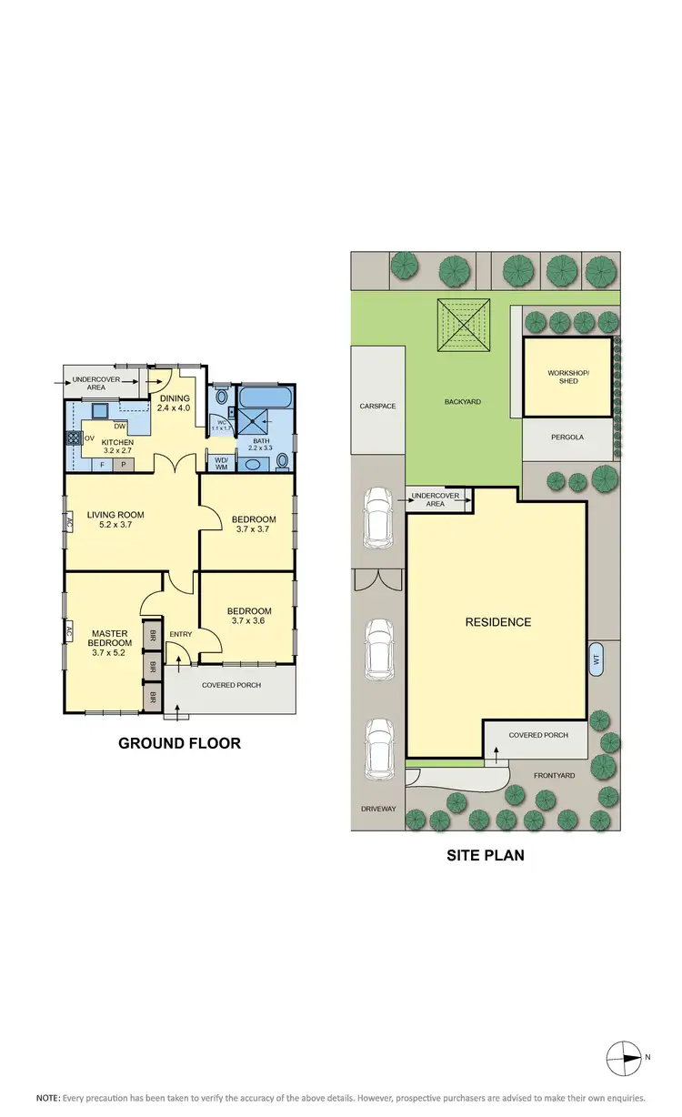 Floorplan of Homely house listing, 13 Dare Street, Coburg VIC 3058
