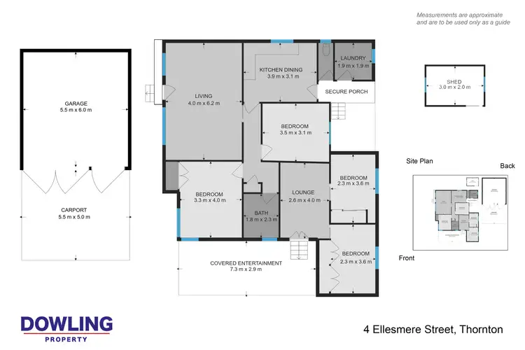 Floorplan of Homely house listing, 4 Ellesmere Street, Thornton NSW 2322
