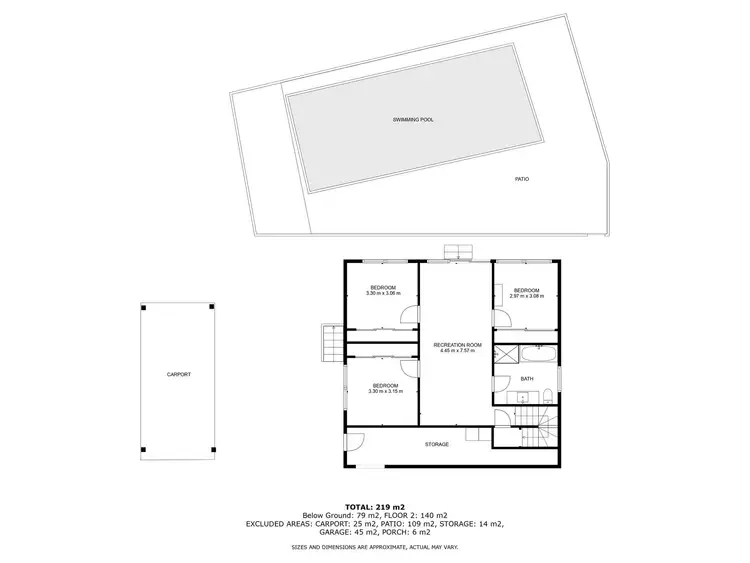 Floorplan of Homely house listing, 33 Avondale Drive, Wodonga VIC 3690
