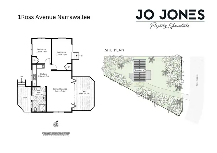 Floorplan of Homely house listing, 1 Ross Avenue, Narrawallee NSW 2539