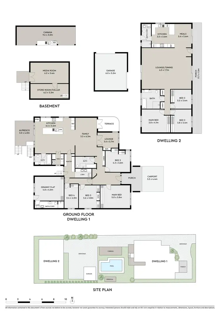 Floorplan of Homely house listing, 191 & 191a The Grand Parade, Monterey NSW 2217