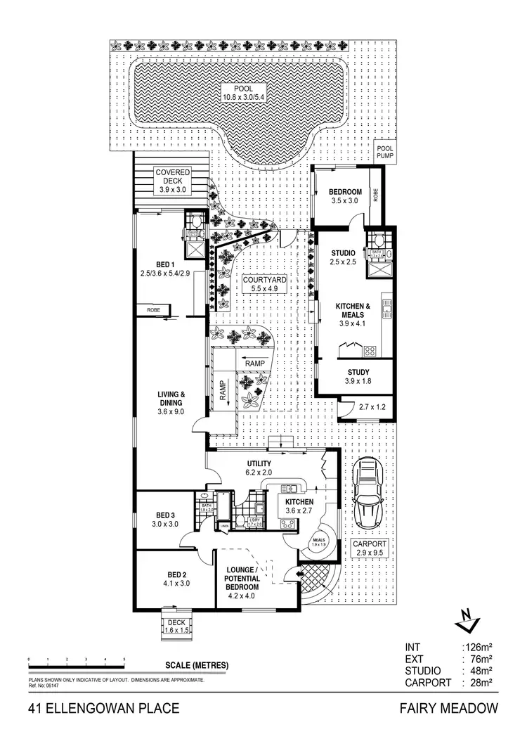 Floorplan of Homely house listing, 41 Ellengowan Crescent, Fairy Meadow NSW 2519
