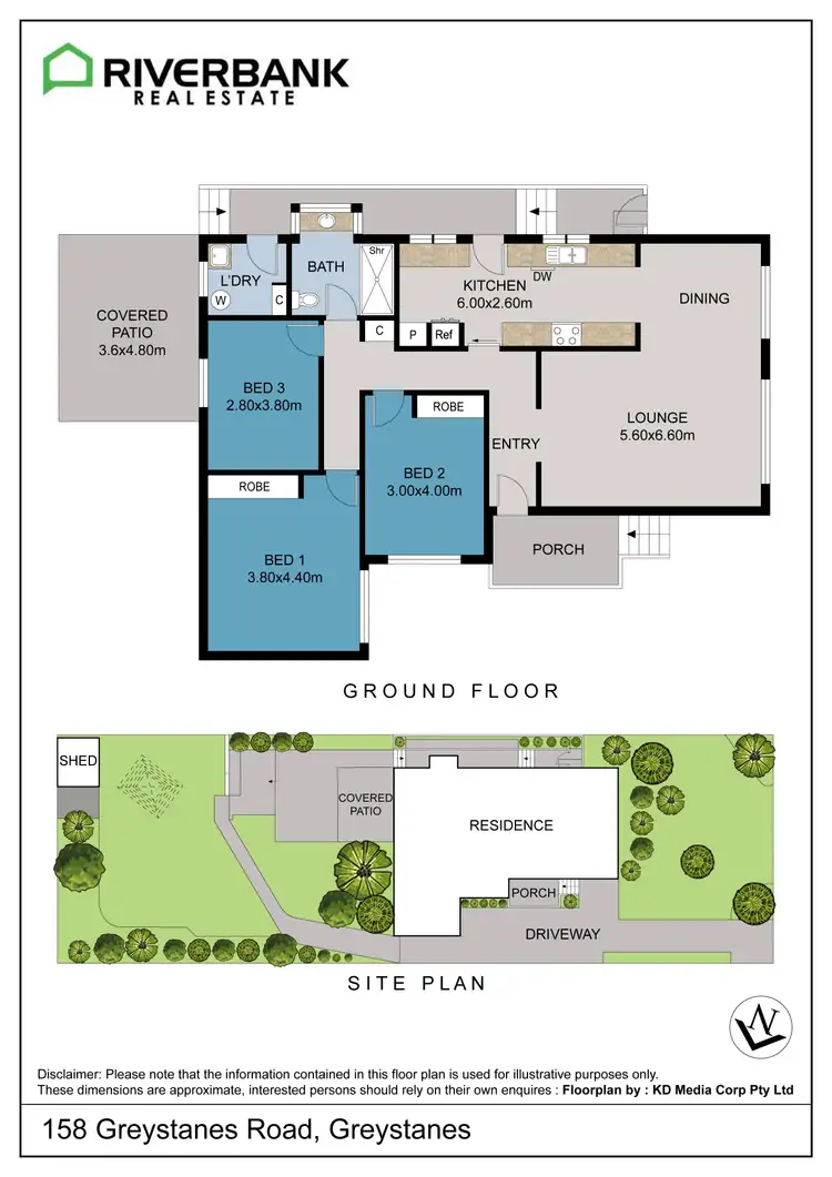 Floorplan of Homely house listing, 158 Greystanes Road, Greystanes NSW 2145