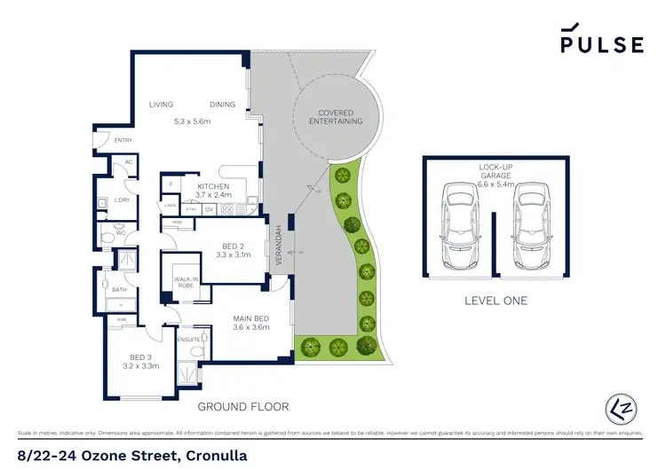 Floorplan of Homely apartment listing, 8/22-24 Ozone Street, Cronulla NSW 2230