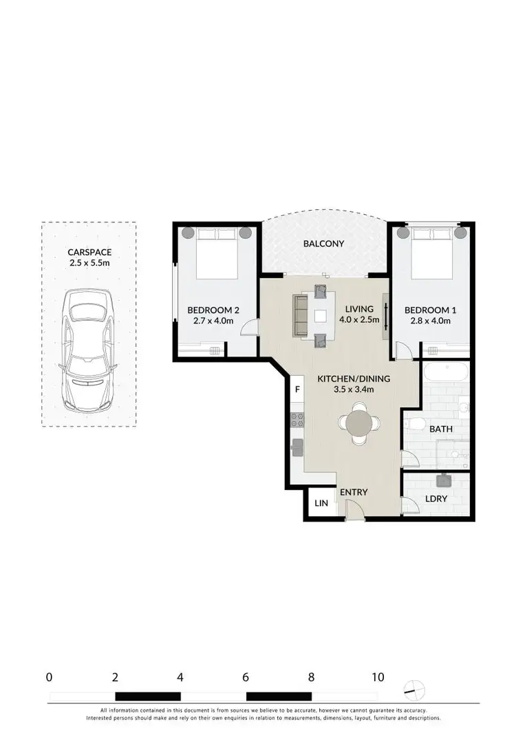 Floorplan of Homely apartment listing, 26/8 Fourth Avenue, Blacktown NSW 2148
