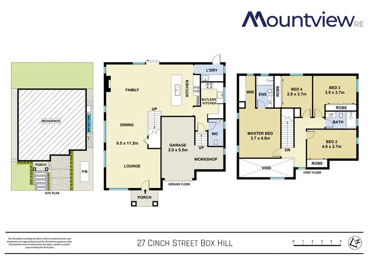 Floorplan of Homely house listing, 27 Cinch Street, Box Hill NSW 2765