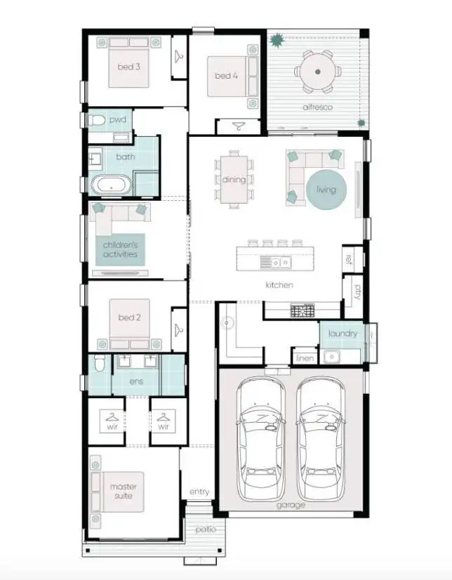 Floorplan of Homely house listing, Address available on request