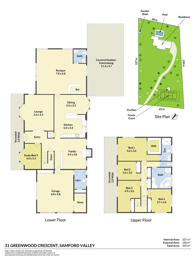 Floorplan of Homely house listing, 31 Greenwood Crescent, Samford Valley QLD 4520