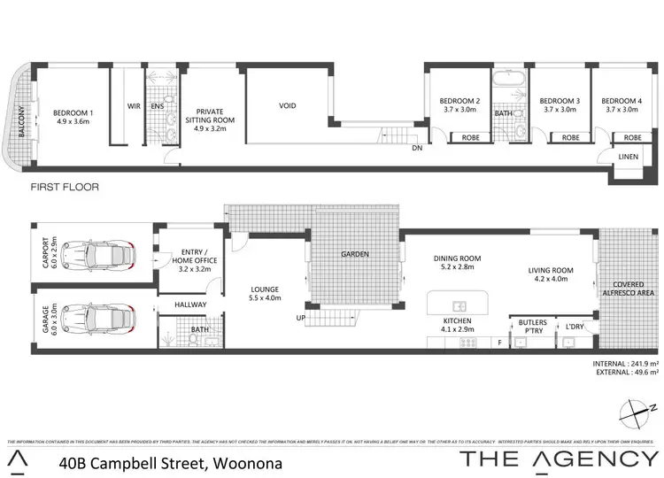 Floorplan of Homely house listing, 40B Campbell Street, Woonona NSW 2517