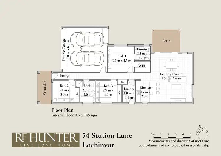 Floorplan of Homely house listing, 74 Station Lane, Lochinvar NSW 2321