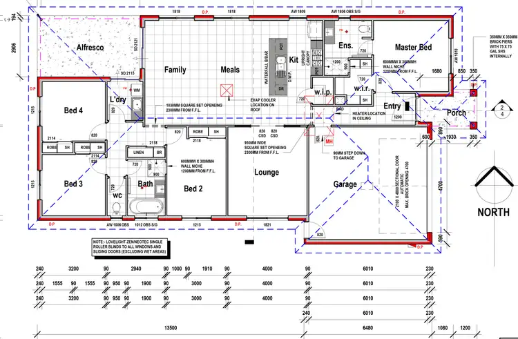 Floorplan of Homely house listing, 20 Lexcen Street, Baranduda VIC 3691