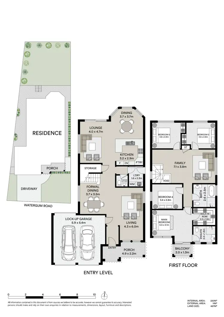Floorplan of Homely house listing, 20 Watergum Road, Woongarrah NSW 2259