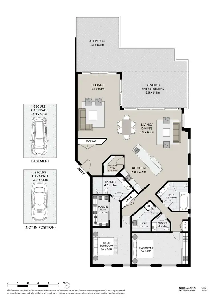 Floorplan of Homely unit listing, 10/110 Ocean Parade, Blue Bay NSW 2261
