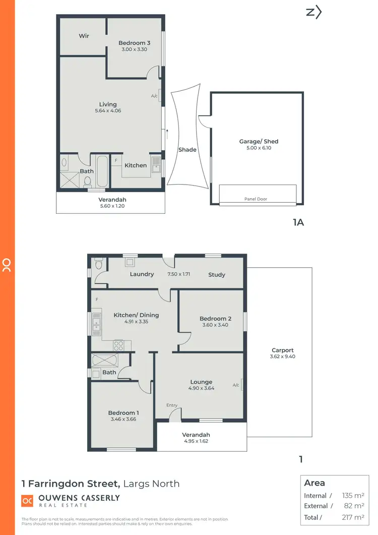 Floorplan of Homely house listing, 1 Farringdon Street, Largs North SA 5016