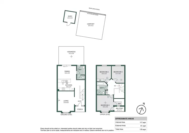 Floorplan of Homely house listing, 56A Sir Ross Smith Boulevard, Oakden SA 5086